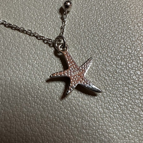 Sterling silver anklet 925 new with bell and starfish charms