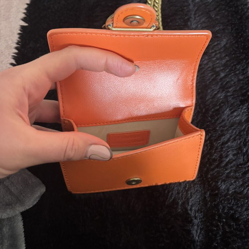 Pinko Love Bag Micro new, orange shoulder bag