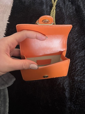 Pinko Love Bag Micro new, orange shoulder bag