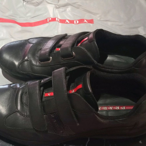 Prada America's Cup Original Sneakers size 44 like new, black