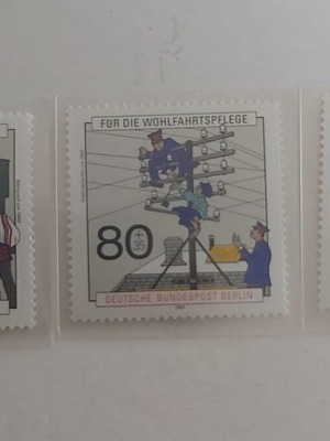 Germany Berlin 1990 Charity Stamps set, unmounted
