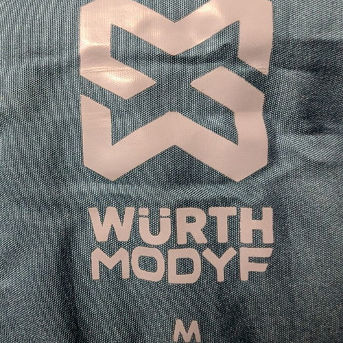 Wurth Waterproof Work Jacket with Hood M like new, petrol color