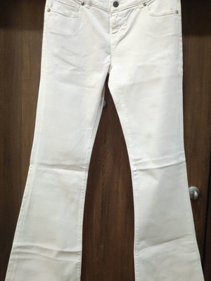 Pinko women's bootcut pants white, like new