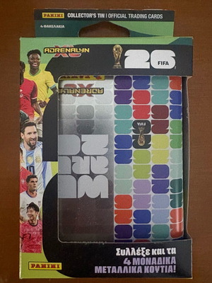 World Cup 2026 Adrenalyn XL Panini Pocket Tin καινούριο