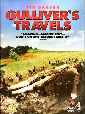 Gulliver's Travels DVD used, fantasy action movie with English subtitles