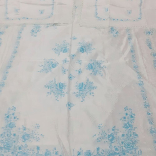 Satin quilt set with figure design, new, Spain, 200x240cm