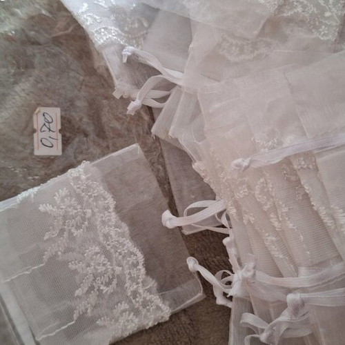 Lace pouches new 10x7cm