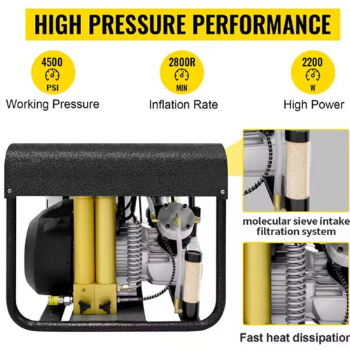 PCP Air Compressor TUXING 4500Psi 300Bar TXEDT032 new