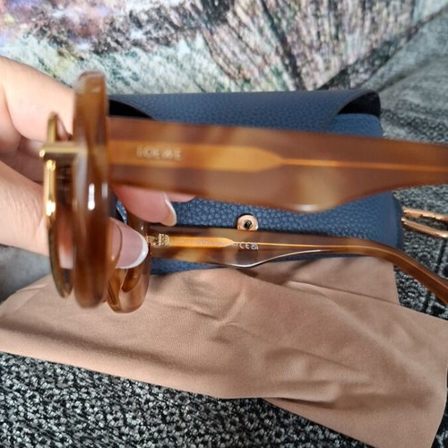 Loewe tortoise sunglasses new, brown