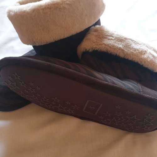 Slippers bootie with fur new, size 37-38 Marks & Spencer