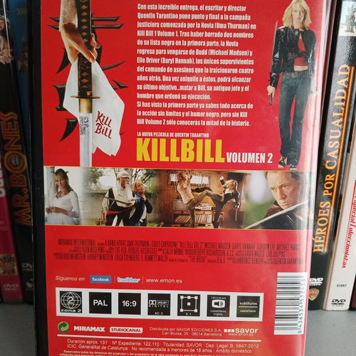 Kill Bill Vol.2 DVD