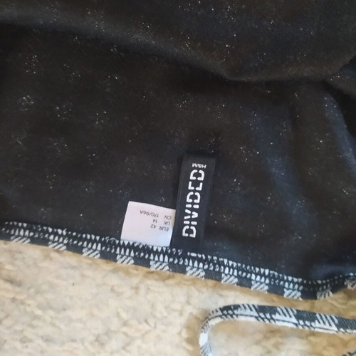 H&M Divided women's dress used, size 42