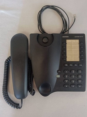 Siemens Euroset 5010 Wired Landline Phone like new, black