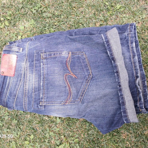 Staff Jeans Denim Shorts Size 27 Like New Blue