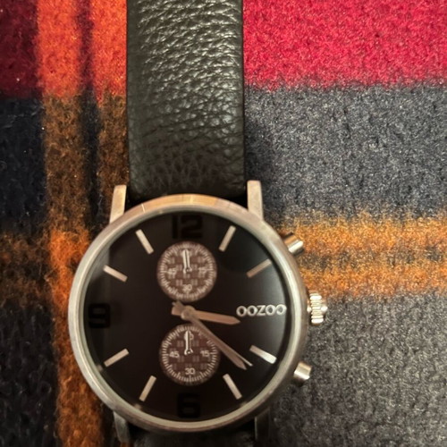 Oozoo Timepieces men's watch brand new, black