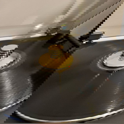 Record Weight για πικάπ 310gr χρυσό glossy σαν καινούργιο