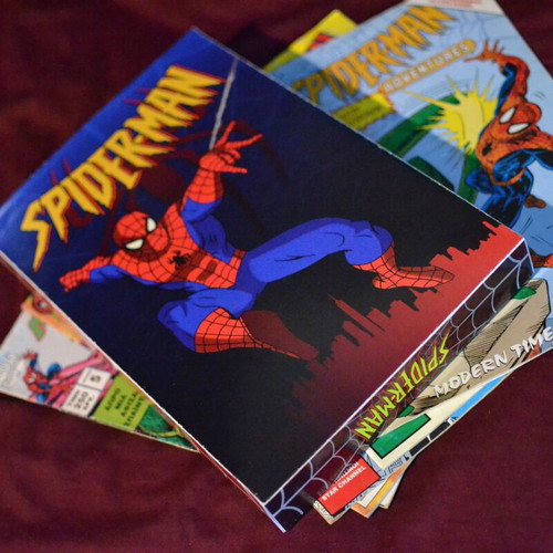 Adventures of Spiderman Comic Magazine Holder new