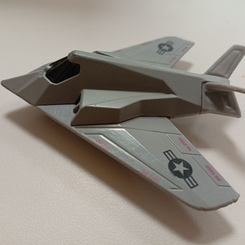 Small airplane figure toy used