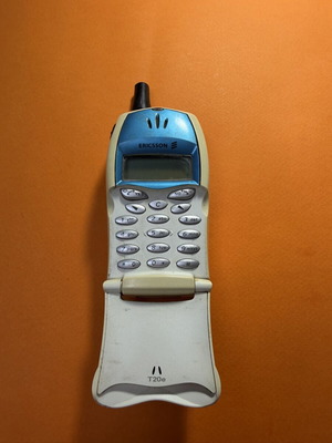 Sony Ericsson retro mobile phone used