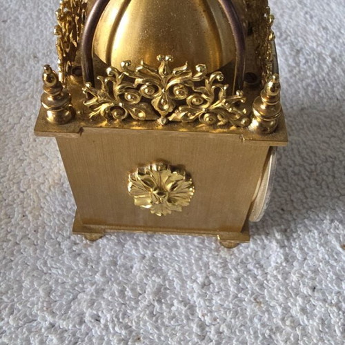 Swiza rare model small table clock like new, ca 1960