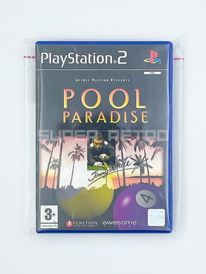 Archer Maclean's Pool Paradise PlayStation 2 PS2 used, complete