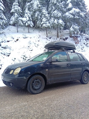 VW Polo μεταχειρισμένο μοντέλο 2002/9, 1400 κυβικά, ατρακάριστο