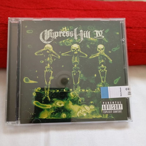 Cypress Hill IV CD album, 1998, original Greek authenticity sticker
