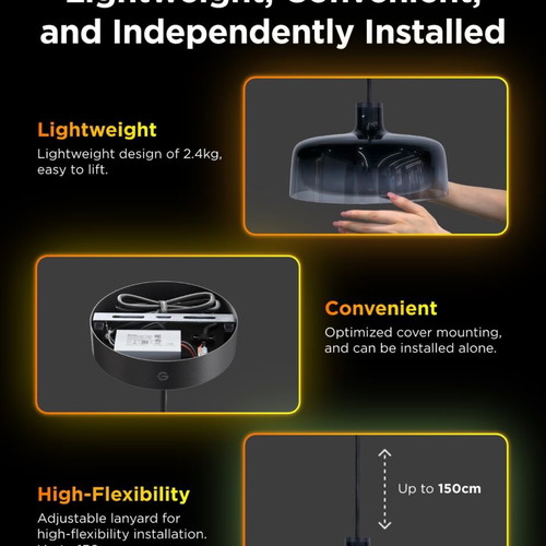 Govee Pendant Light H60C1 Καινούργιο, Σφραγισμένο Smart RGBIC φωτιστικό