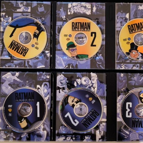 Batman: The Animated Series Volume 1 & 2 DVD collector's boxsets