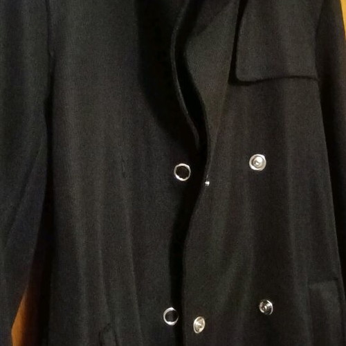 Stradivarius coat black like new, autumn or spring wear