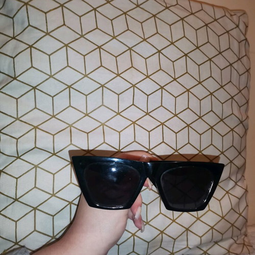 No Logo women's black sunglasses like new