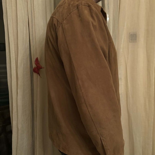 Men's outerwear used, brown, thin, in very good condition