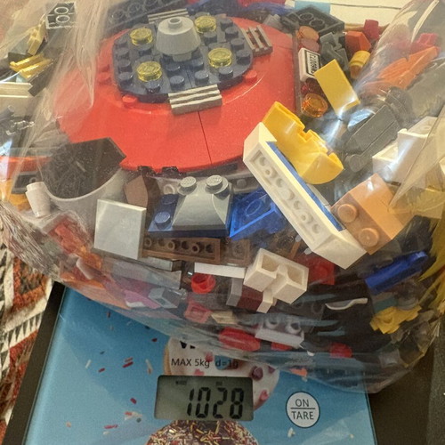 Lego authentic pieces like new, 1kg set with diverse parts