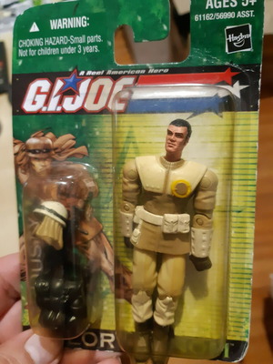 GI Joe Dusty 2004 action figure new in box