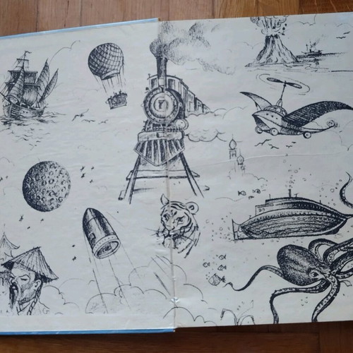 Five Weeks in a Balloon by Jules Verne like new