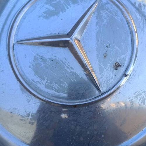 Mercedes Benz wheel caps W113 W108 W109 W112 W107 W111 W116 used, chrome nickel