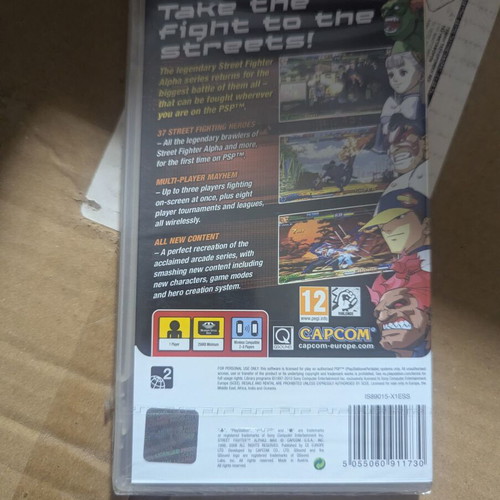 Sony PSP Street Fighter Alpha 3 Max new