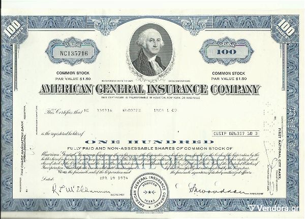  i.p.a. - metochi - AMERICAN GENERAL INSURANCE COMPANY - 1974