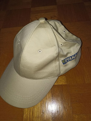 Ryanair cap new, beige, size L