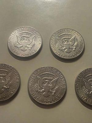 American silver coin set