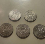 American silver coin set