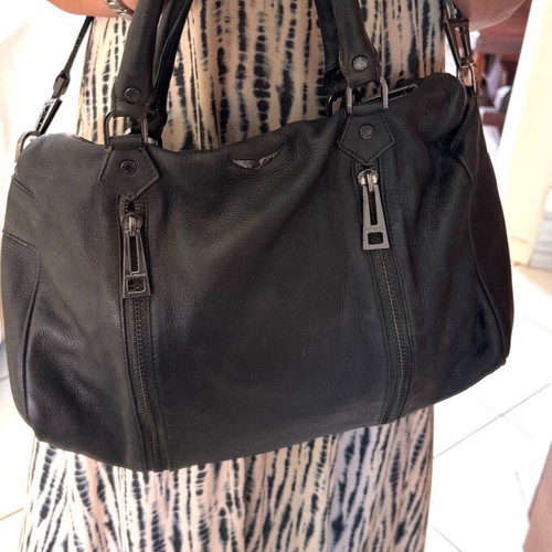 Zadig & Voltaire Sunny medium bag like new, black shoulder