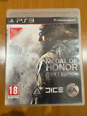 Medal of honor tier 1 edition μεταχειρισμένο για PlayStation 3 με βιβλιαράκι