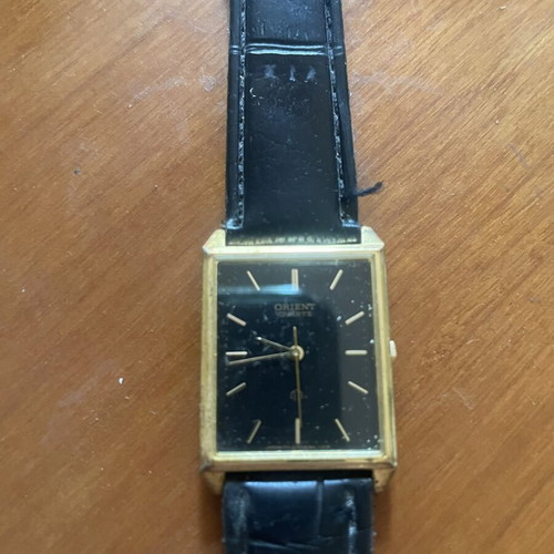 Orient Quartz wristwatch model C75819-40BJ, 1980s