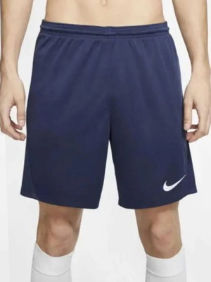 Nike Park III Knit Short men's football shorts size M like new, blue
