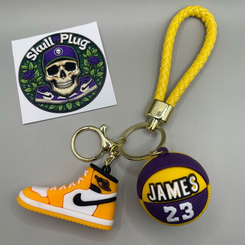 Jordan keychain brand new, multicolor