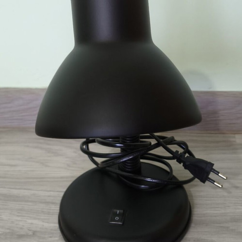 Horoz table lamp HL 050 like new, black, flexible neck, E27