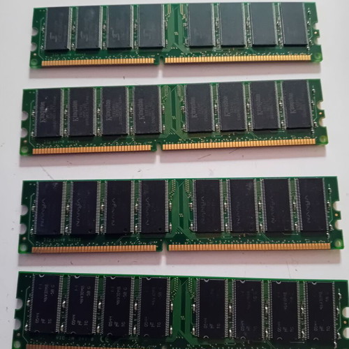 DDR1 512MB memory used, pack of 4 modules