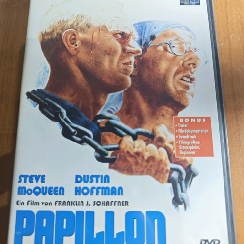 Papillon DVD like new, historical drama