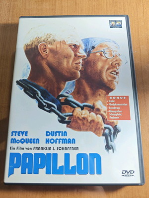 Papillon DVD like new, historical drama